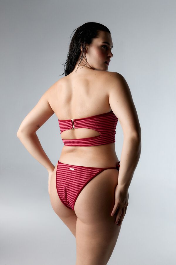 Black Limba&nbsp; Culotte de bikini br&eacute;silienne Moorea imprim&eacute;