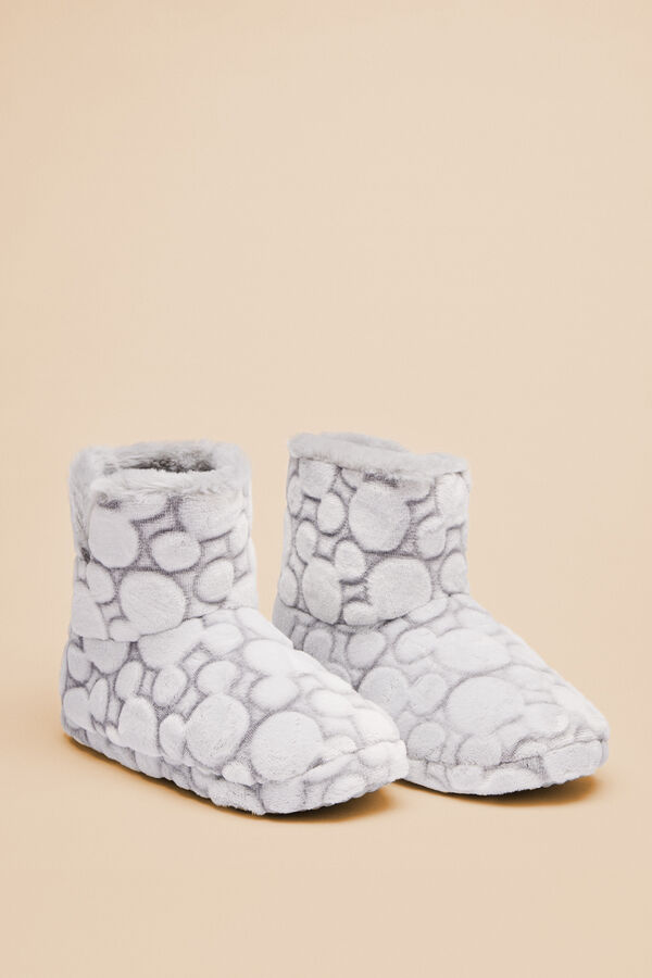 Womensecret Mickey Mouse slipper boots grey