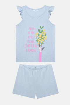 Womensecret Girl's pyjama set printed
