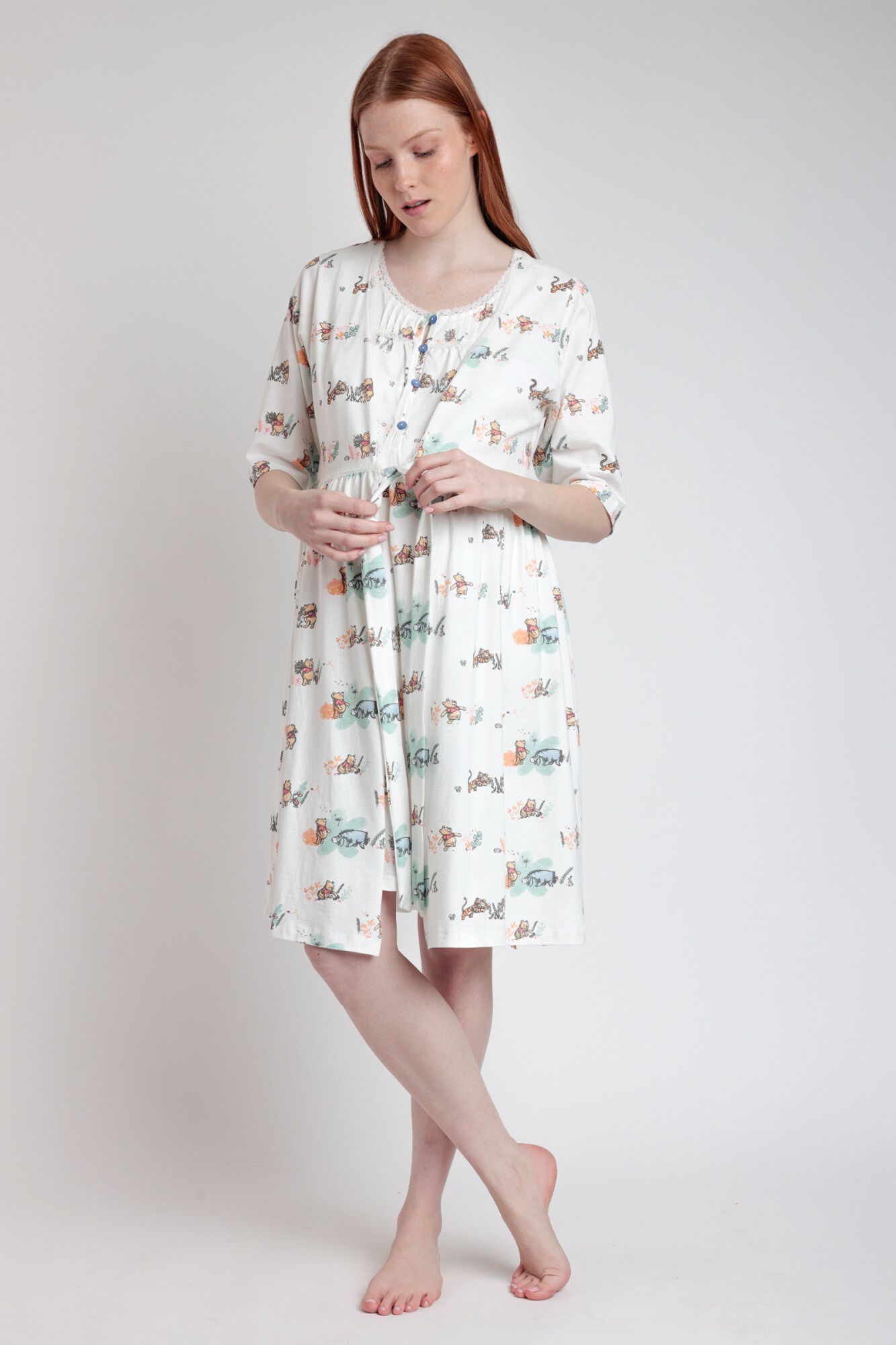 Admas Robe midi maternity Winnie the Pooh