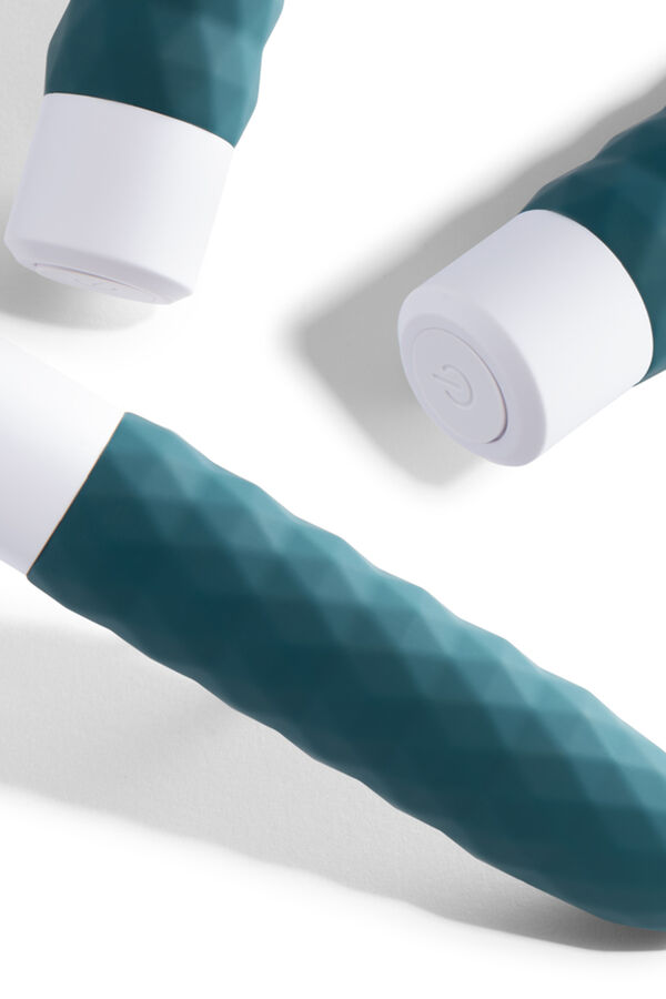 Platanomel&oacute;n Vibrador vaginal texturas Pipo Verde verde
