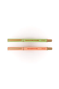 Mr. Wonderful Set de 2 bolis - You&rsquo;re just my type