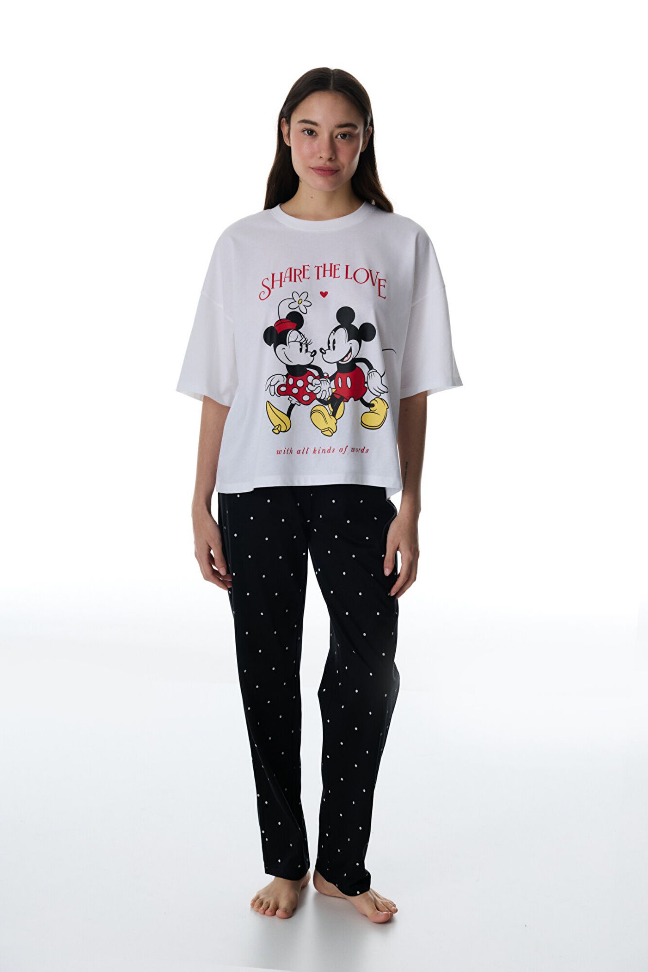 Penti Conjunto pijama lunares Mickey y Minnie