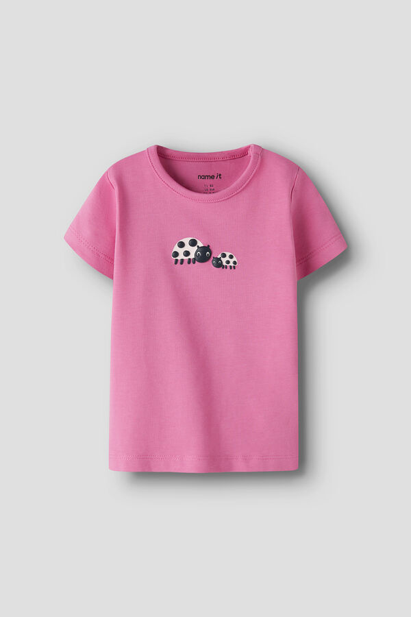 Name it Short sleeve baby T-shirt pink
