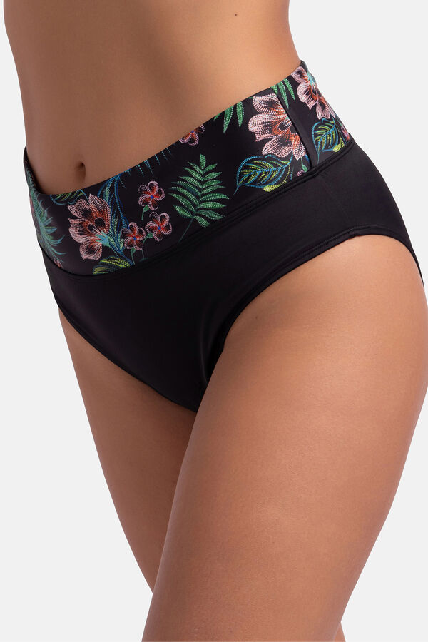 Dorina Black hipster bikini bottom black