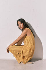 Women'secret Multicoloured crochet long open tunic printed