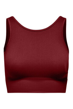 Womensecret Seamless straps sports bra red