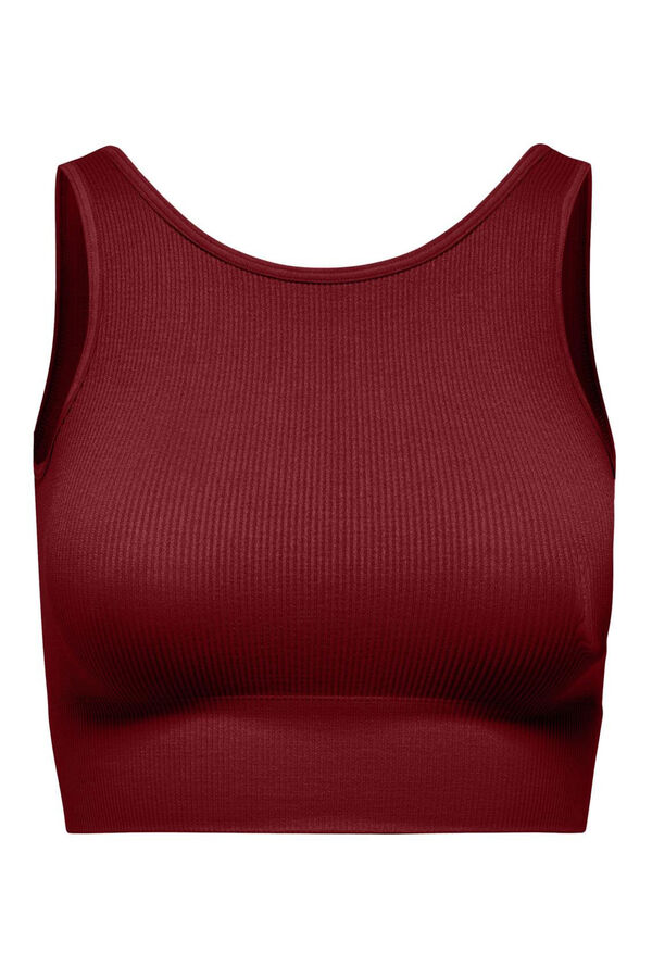 Womensecret Seamless straps sports bra Crvena