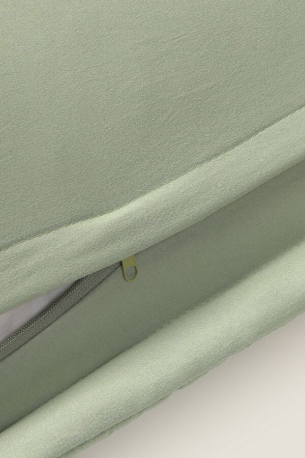 Textura Kissenbezug Wattierung wendbar Naturwei&szlig;