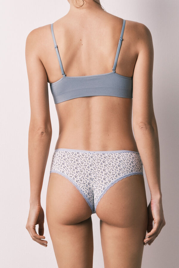 Women'secret Culotte br&eacute;silienne large imprim&eacute; animal imprim&eacute;