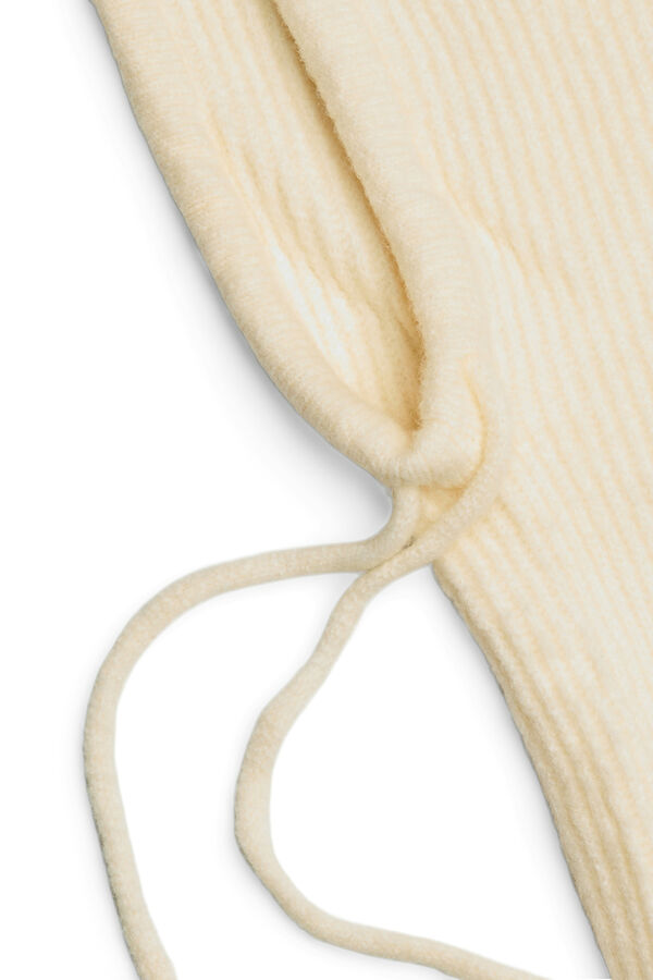 Pieces Basic ribbed balaclava Bela