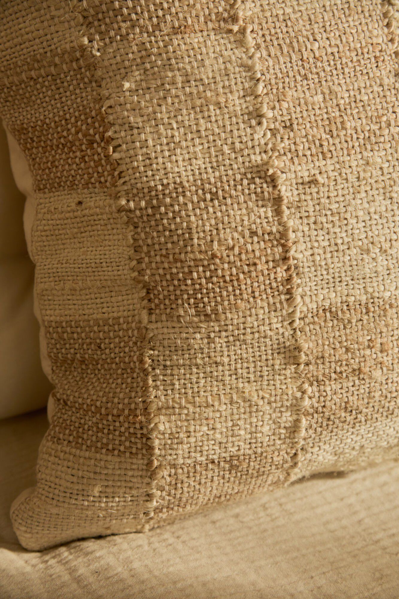 Calma House Kissenbezug aus Jute 60x60