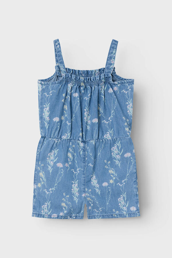 Womensecret Girls' denim playsuit blue