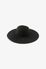 Womensecret Sombrero de paja  black