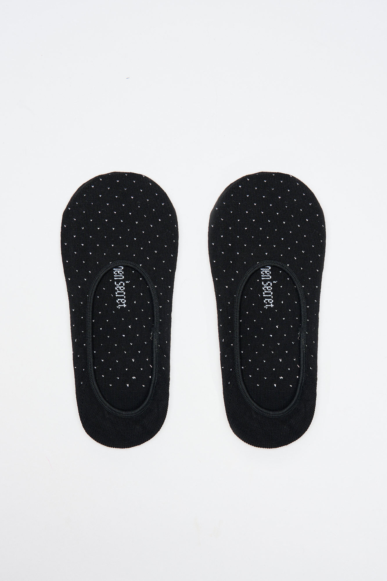 Women'secret Calcetines invisibles algod&oacute;n negro