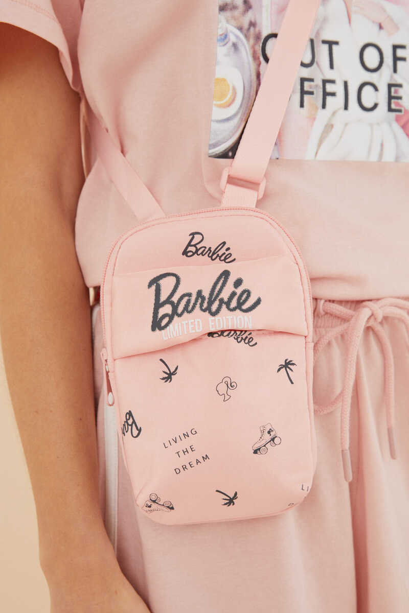 Womensecret Barbie ribbon mobile phone case pink