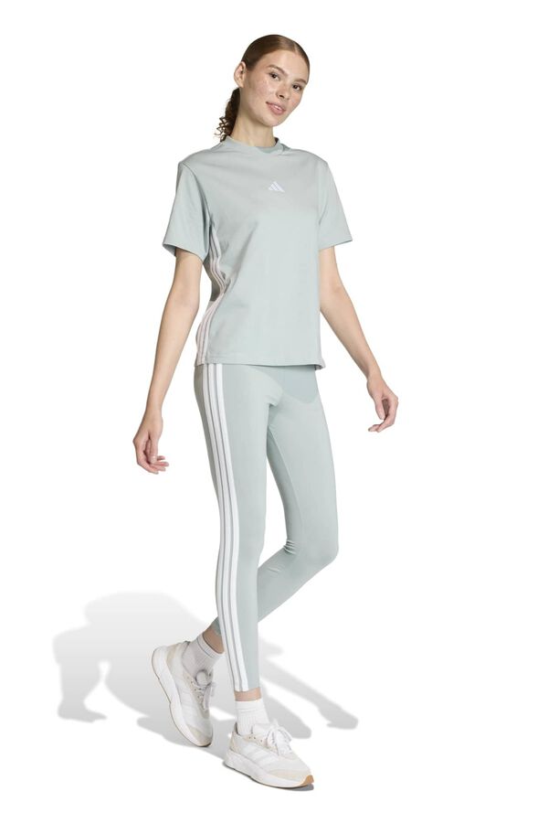 Adidas Mallas casual 3 bandas Essentials verde