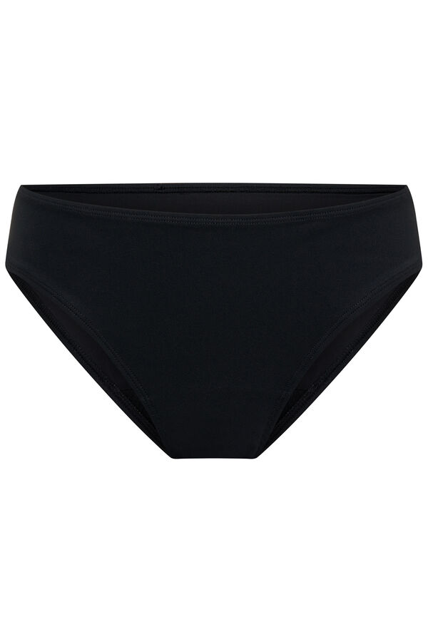 Modibodi Black bamboo classic boyshort moderate to heavy period panty black