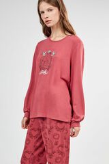 Gisela Frida Kahlo pyjamas pink