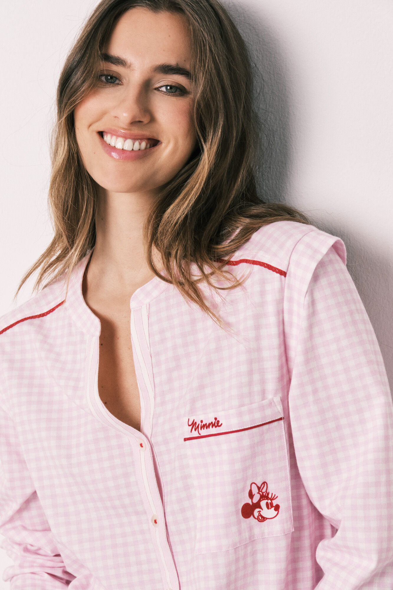 Women'secret Cotton mandarin collar long pyjamas