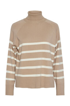 Womensecret Striped knit jumper Nude