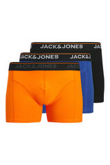 Jack & Jones Pack 3 boxers logo azul