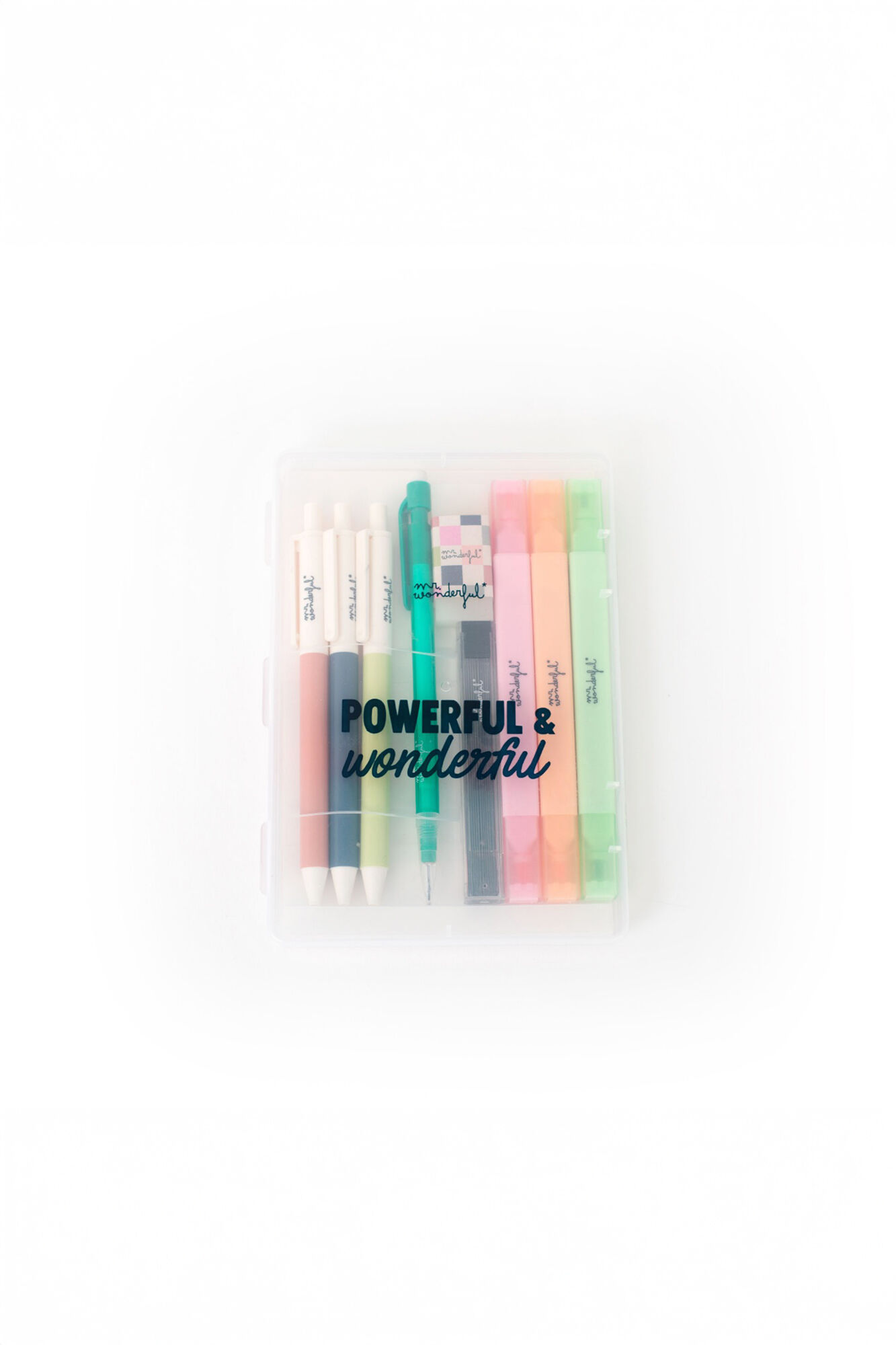 Mr. Wonderful Set de escritura - Powerful & wonderful