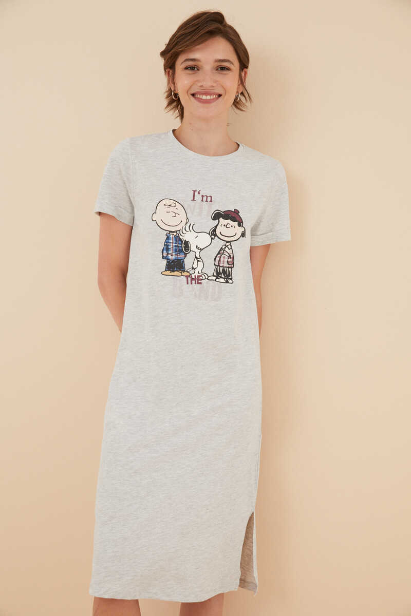 Homewear Snoopy Nachthemd | Co | & WomenSecret Baumwolle und % 100 Pyjamas