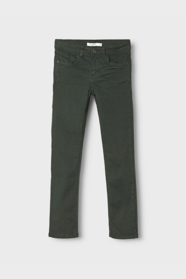 Womensecret Boys' stretch trousers  vert