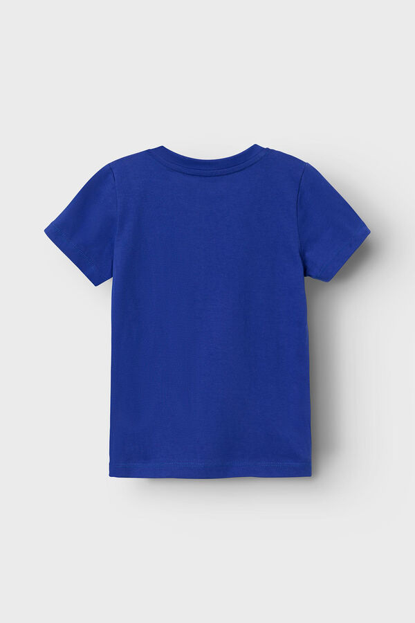 Womensecret Boys' short-sleeved T-shirt  bleu
