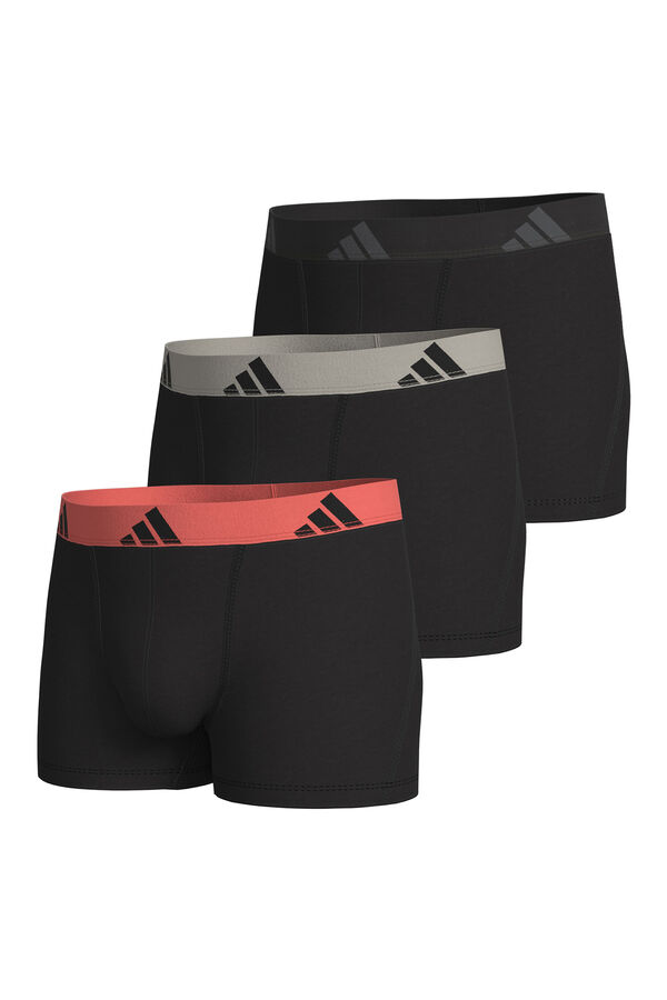 Adidas Pack of 3 Active Flex cotton boxers printed