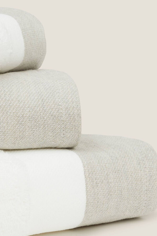 Womensecret Linen border towel Bela