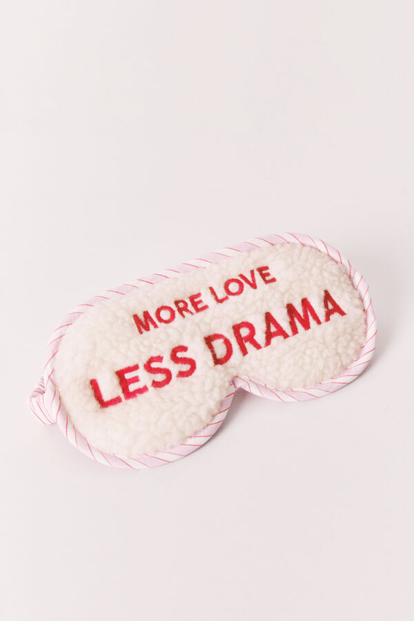 Women'secret Message sleep mask printed