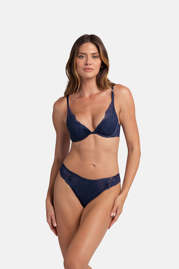 Dorina Lace String Plava