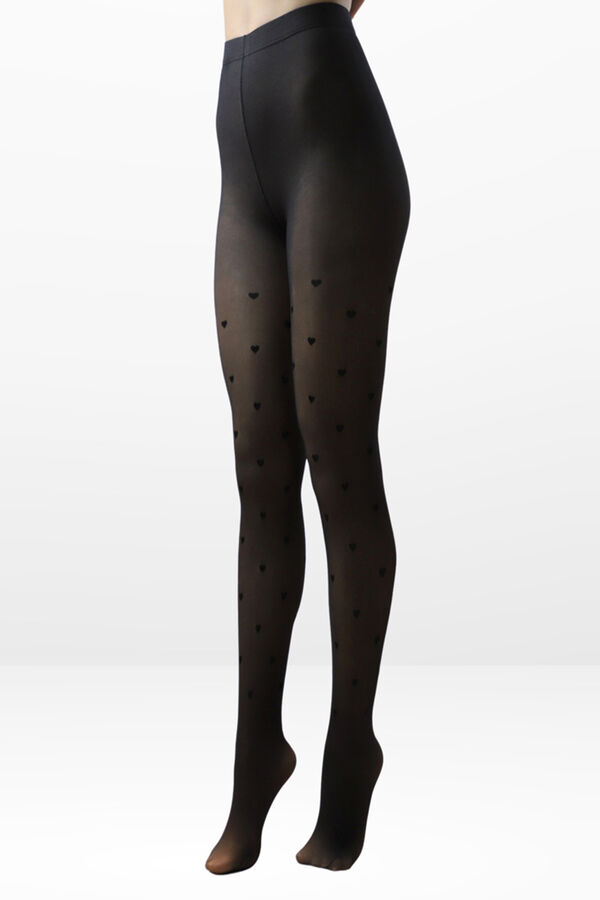 Ivette Bridal Double Layer Opac Panty 85Dn Velvet Fantasy black