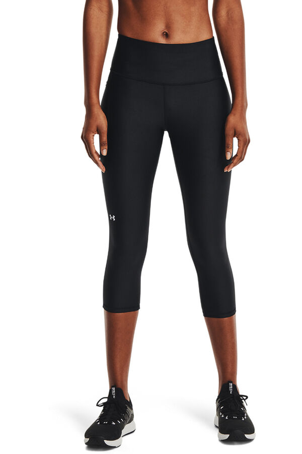 Under Armour Pantal&oacute;n Capri para mujer  negro