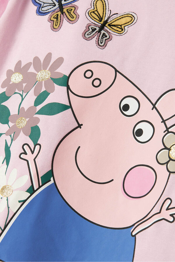 Name it T-shirt de algod&atilde;o Peppa Pig rosa