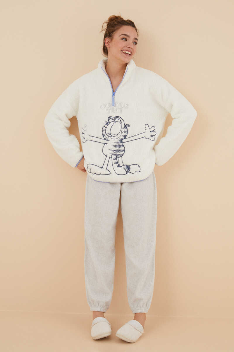 Pyjama polaire Snoopy blanc, Pyjamas et Homewear