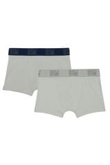 Pack of 2 boys' hypoallergenic, dermatologically tested boxers