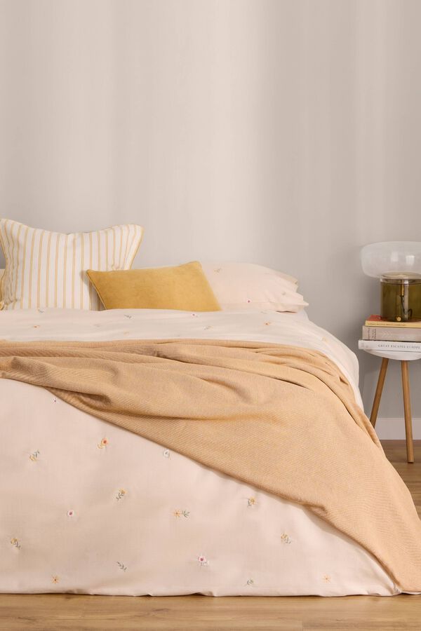 Textura Funda n&oacute;rdica con bordada estampado