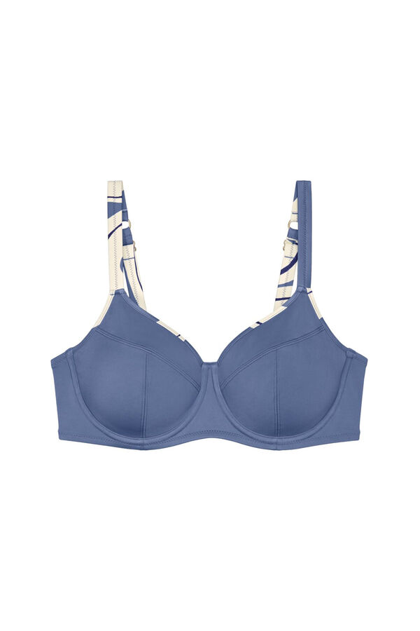 Womensecret Reducer bikini top kék