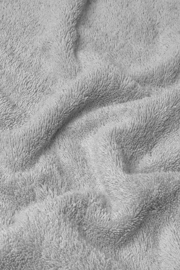 Womensecret Toalha toucador friso algodão egípcio 30 x 50 cm. cinzento