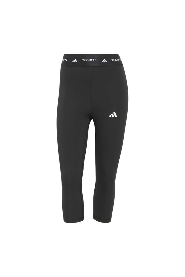 Adidas Techfit compression leggings blue