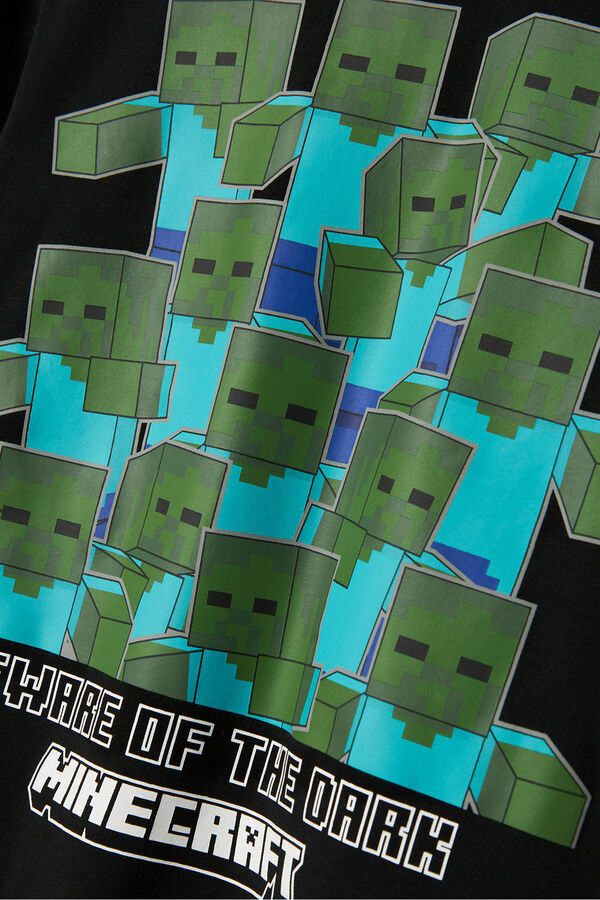 Name it Minecraft T-shirt for boys  black