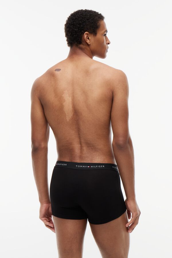 Tommy Underwear Pack of 3 men's trunks black