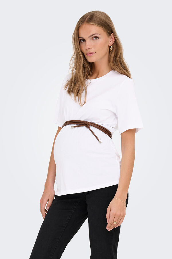 Only Maternity Pack de 2 camisetas maternity negro