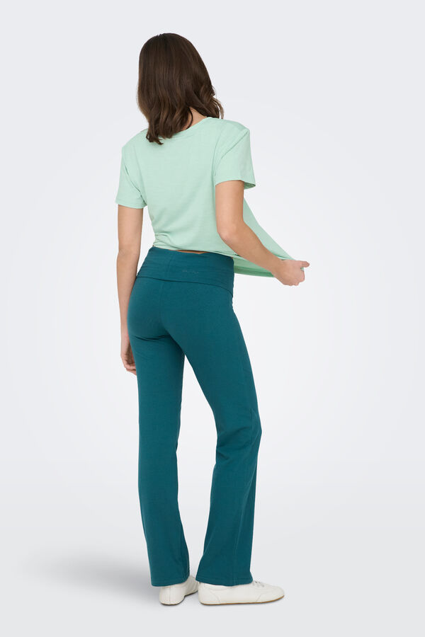 Only Play Camiseta cuello V gris