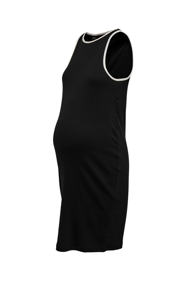 Womensecret Sleeveless maternity dress black