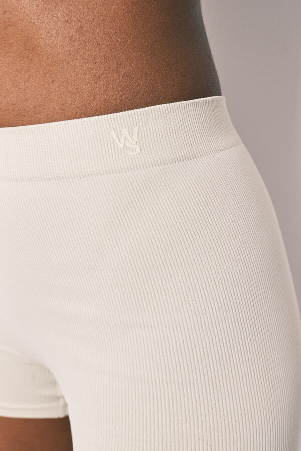 Women'secret Boxers sem costura verdes verde