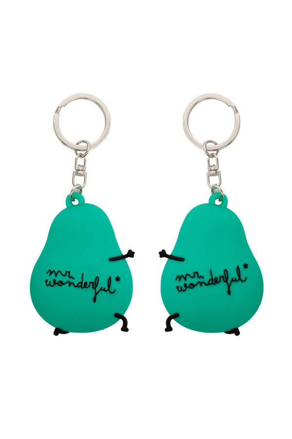 Womensecret Set of 2 key rings - Avocados printed